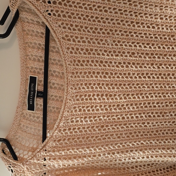 Open-Knit Cream Sweater - Picture 2 of 4